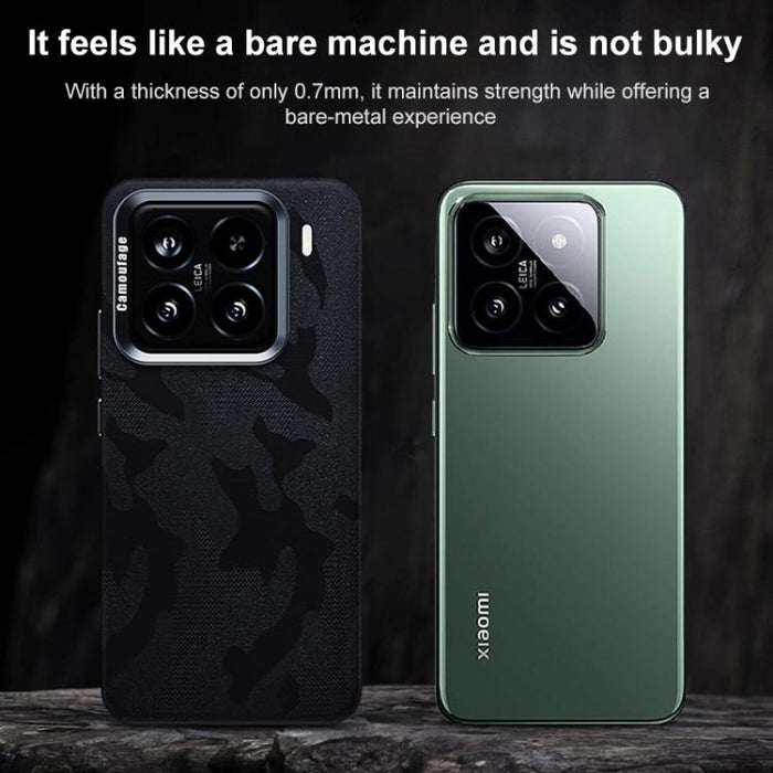 Funda magnética antigolpes con cobertura total y diseño de camuflaje para teléfono, For Xiaomi 15S Pro, For Xiaomi 15 Pro, For Xiaomi 15, For Xiaomi 14 Pro, For Xiaomi 14, For Xiaomi 13 Pro, For Xiaomi 13