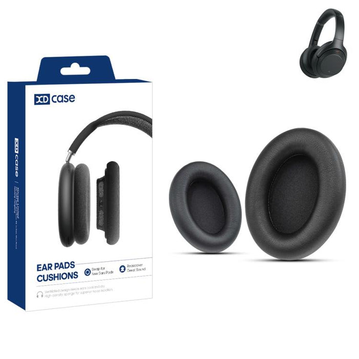 XDcase 1 par de almohadillas de repuesto de cuero proteico para auriculares con herramienta de apertura., For Sony WH-1000XM5, For Sony WH-1000XM4, For Sony WH-1000XM3