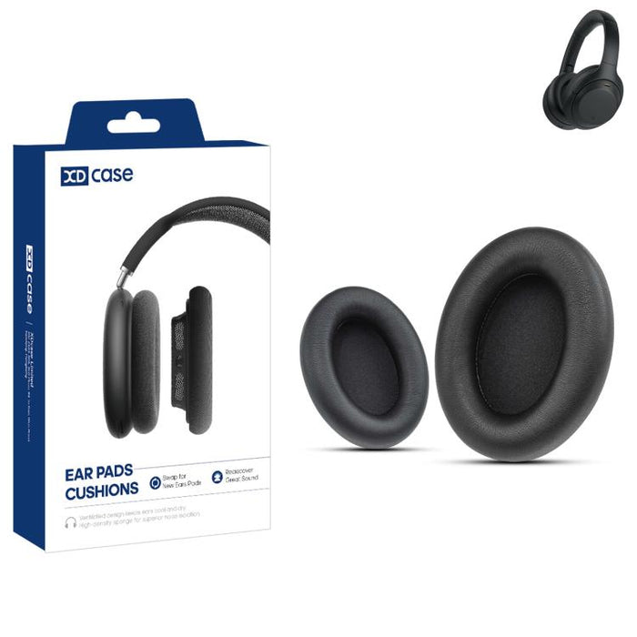 XDcase 1 par de almohadillas de repuesto de cuero proteico para auriculares con herramienta de apertura., For Sony WH-1000XM5, For Sony WH-1000XM4, For Sony WH-1000XM3