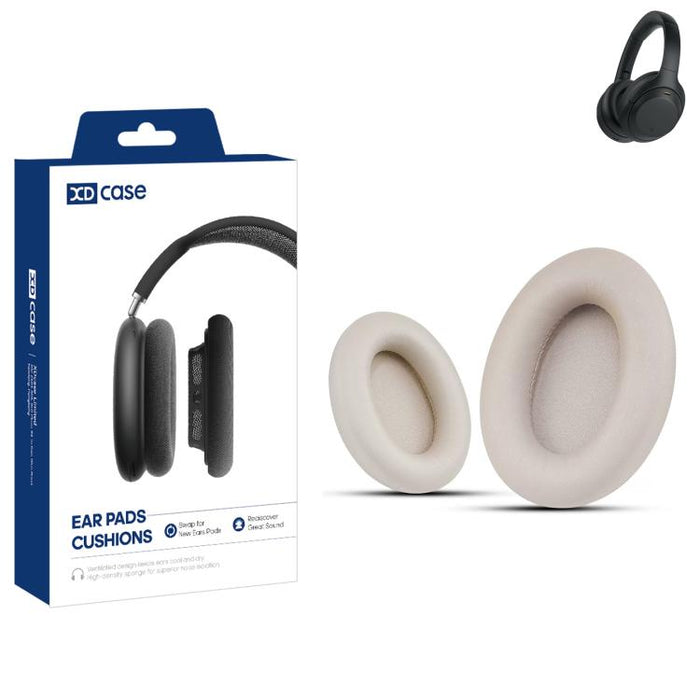XDcase 1 par de almohadillas de repuesto de cuero proteico para auriculares con herramienta de apertura., For Sony WH-1000XM5, For Sony WH-1000XM4, For Sony WH-1000XM3