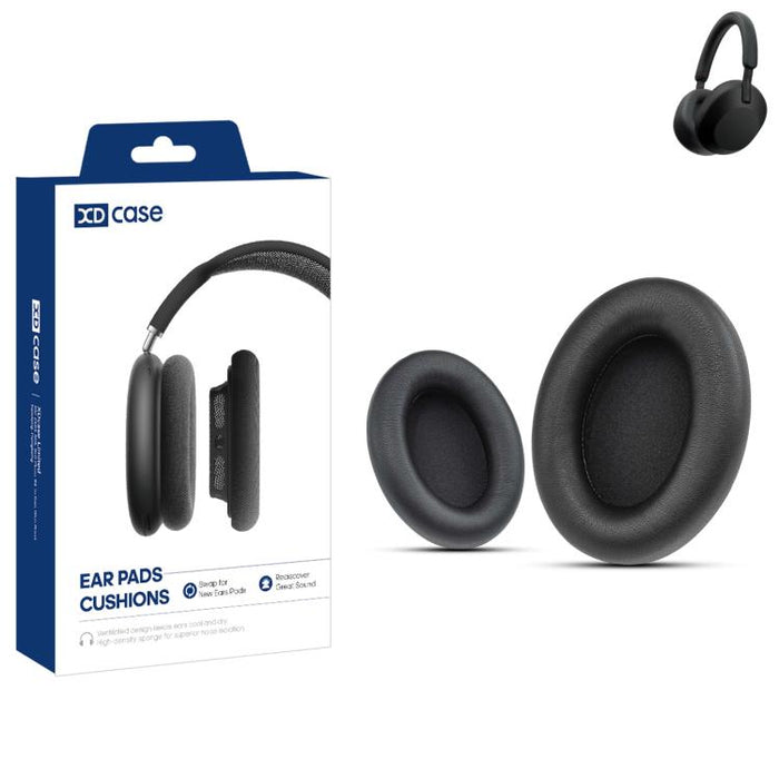 XDcase 1 par de almohadillas de repuesto de cuero proteico para auriculares con herramienta de apertura., For Sony WH-1000XM5, For Sony WH-1000XM4, For Sony WH-1000XM3