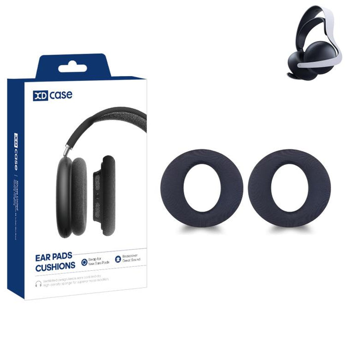 XDcase 1 par de almohadillas de repuesto para auriculares con herramienta de palanca, For Sony PS5 PULSE 3D Wireless