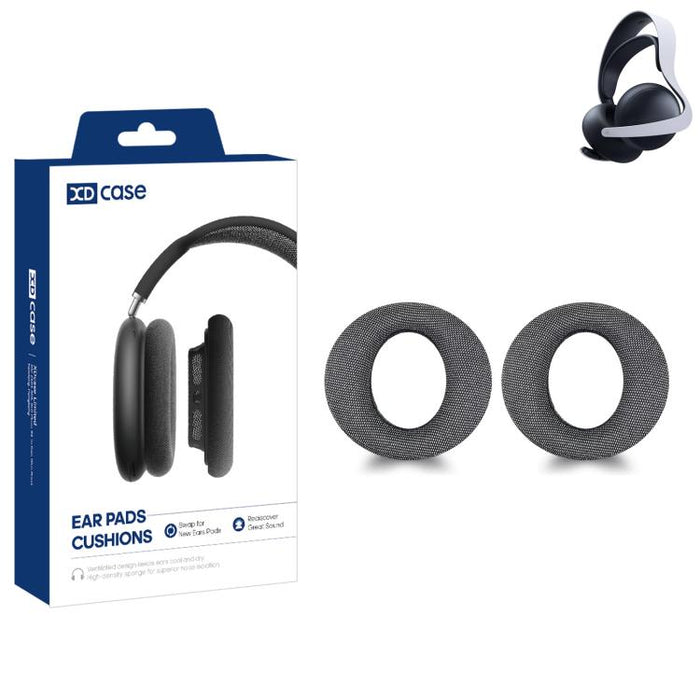XDcase 1 par de almohadillas de repuesto para auriculares con herramienta de palanca, For Sony PS5 PULSE 3D Wireless