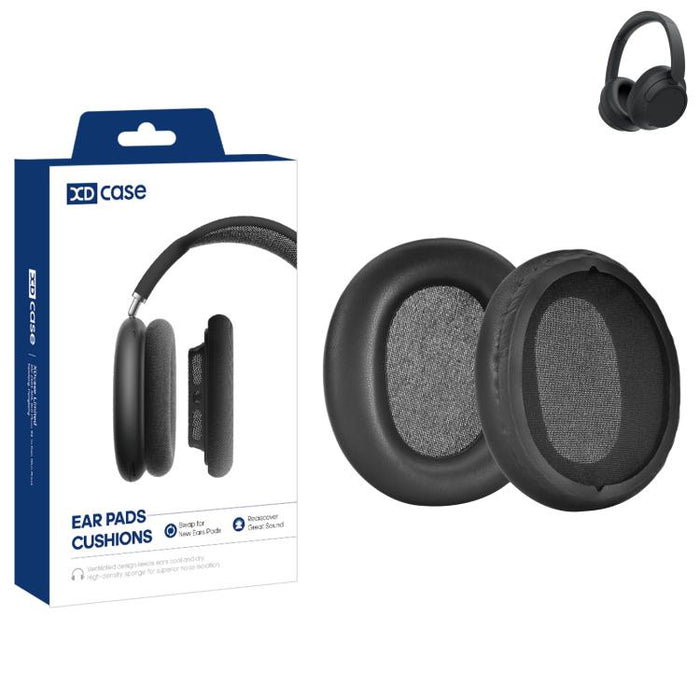 XDcase 1 par de almohadillas de repuesto de cuero proteico para auriculares con herramienta de apertura., For Sony WH-CH710N / CH720N