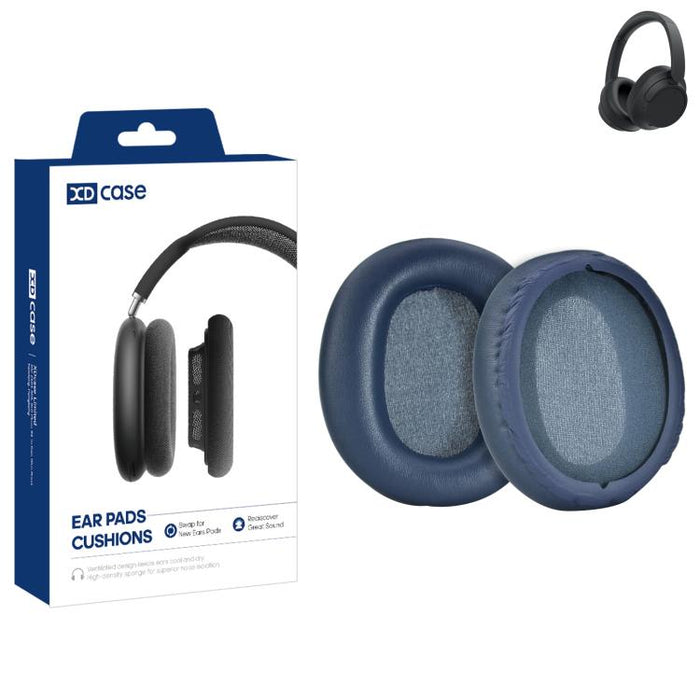 XDcase 1 par de almohadillas de repuesto de cuero proteico para auriculares con herramienta de apertura., For Sony WH-CH710N / CH720N