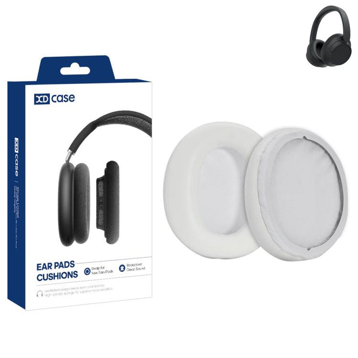 XDcase 1 par de almohadillas de repuesto de cuero proteico para auriculares con herramienta de apertura., For Sony WH-CH710N / CH720N