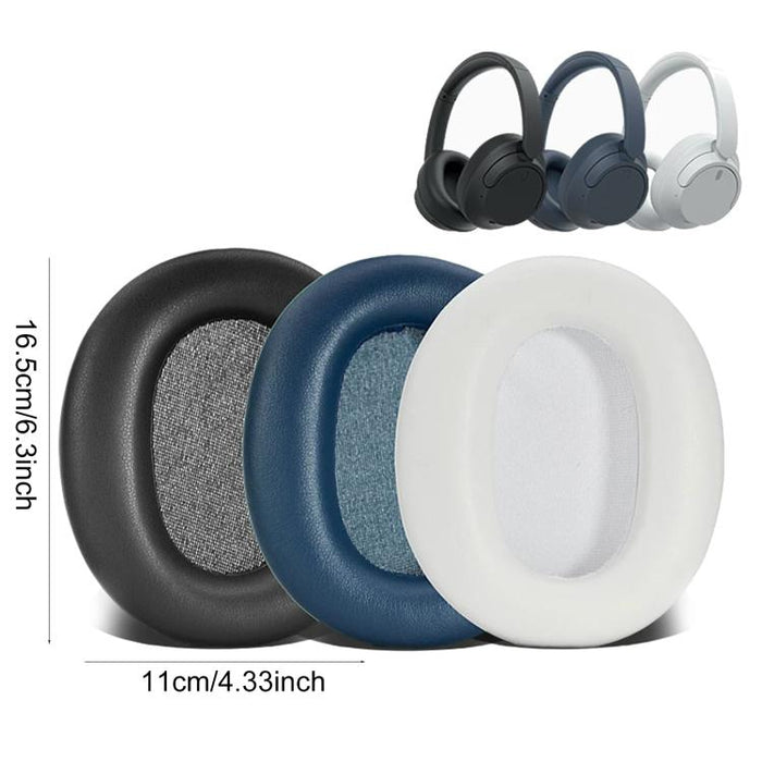 XDcase 1 par de almohadillas de repuesto de cuero proteico para auriculares con herramienta de apertura., For Sony WH-CH710N / CH720N