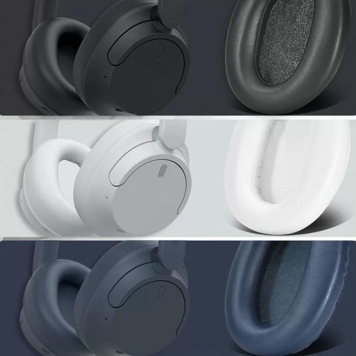 XDcase 1 par de almohadillas de repuesto de cuero proteico para auriculares con herramienta de apertura., For Sony WH-CH710N / CH720N