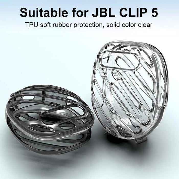 Funda protectora de TPU para altavoz Bluetooth XDcase, For JBL Clip 5