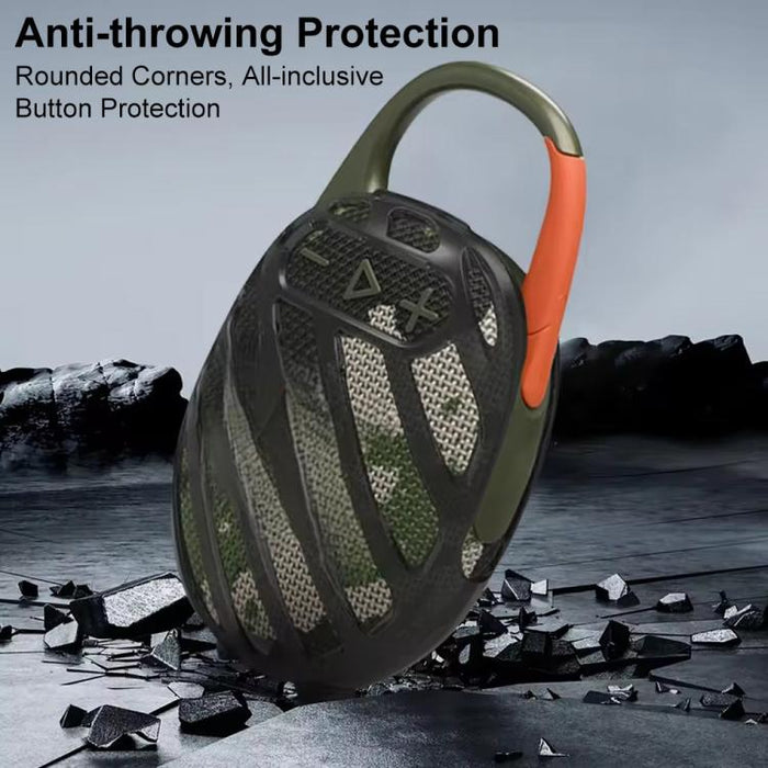 Funda protectora de TPU para altavoz Bluetooth XDcase, For JBL Clip 5
