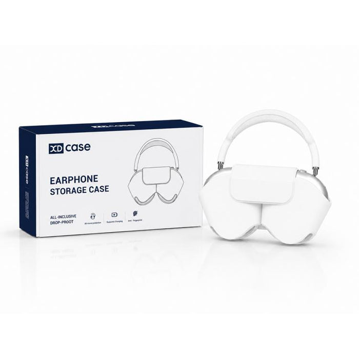 Estuche protector y de almacenamiento de silicona suave para auriculares inteligentes XDcase, For Apple AirPods Max / Max 2