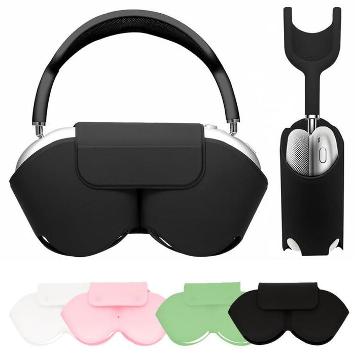 Estuche protector y de almacenamiento de silicona suave para auriculares inteligentes XDcase, For Apple AirPods Max / Max 2