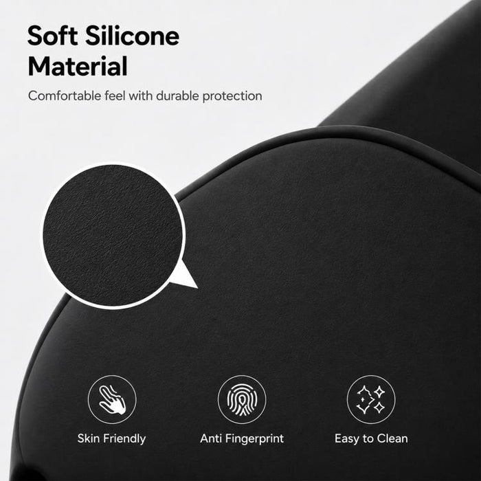Estuche protector y de almacenamiento de silicona suave para auriculares inteligentes XDcase, For Apple AirPods Max / Max 2