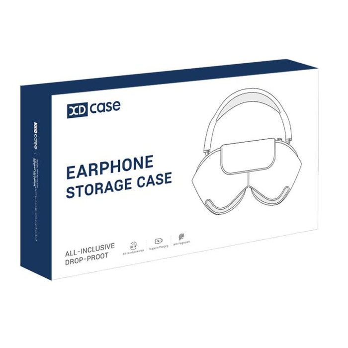 Estuche protector y de almacenamiento de cuero sintético para auriculares inteligentes XDcase, For Apple AirPods Max / Max 2