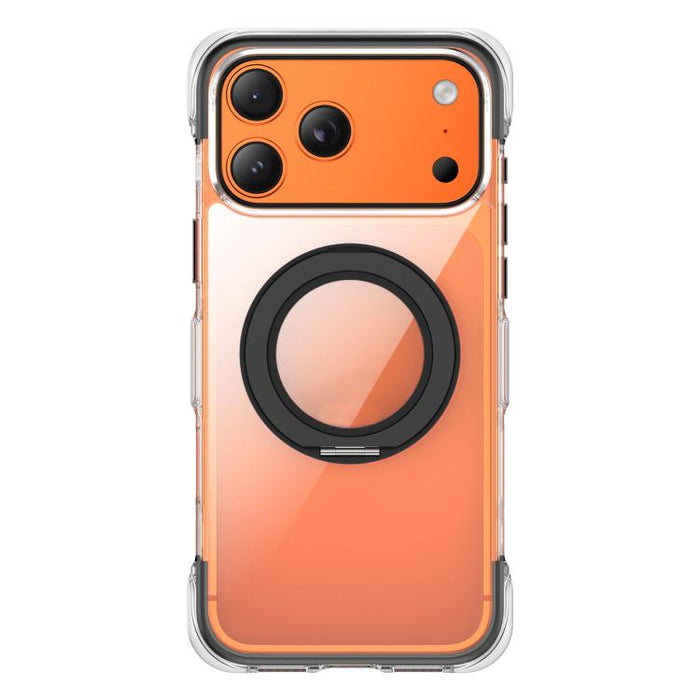 Funda para teléfono GEBEI con airbag al vacío, TPU + acrílico, soporte giratorio de 360°, magnética y resistente a los golpes., For iPhone 17 Pro Max, For iPhone 17 Pro, For iPhone 17