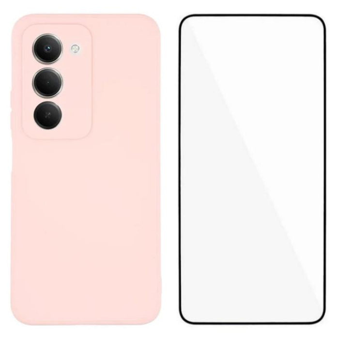 Funda para teléfono WANLONFENG de TPU suave con borde cuadrado y protector de pantalla., For Redmi 15C 5G / 4G EU 173mm / Poco C85 5G, For Redmi 15 5G Global / 15 4G SEA 169.5mm, For Redmi 15 4G / 5G EU 171mm, For Redmi 15C 5G/4G Global 171mm/Poco C85 ...