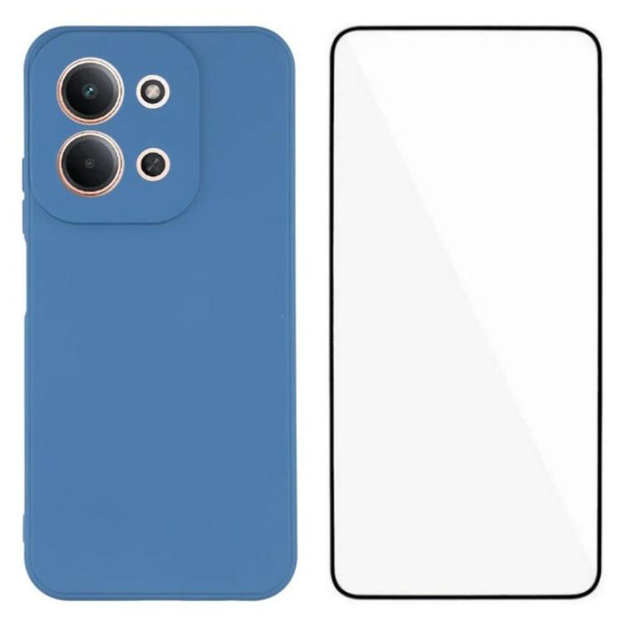 Funda para teléfono WANLONFENG de TPU suave con borde cuadrado y protector de pantalla., For Redmi 15C 5G / 4G EU 173mm / Poco C85 5G, For Redmi 15 5G Global / 15 4G SEA 169.5mm, For Redmi 15 4G / 5G EU 171mm, For Redmi 15C 5G/4G Global 171mm/Poco C85 ...