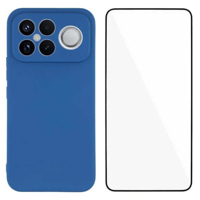 Funda para teléfono WANLONFENG de TPU suave con borde cuadrado y protector de pantalla., For Redmi A7 Pro 171mm / Poco C85x 5G, For Redmi Turbo 5 Max / Poco X8 Pro Max 5G, For Redmi Turbo 5 5G / Poco X8 Pro 5G, For Redmi Note 15 Pro+ 5G Global 163.3mm ...