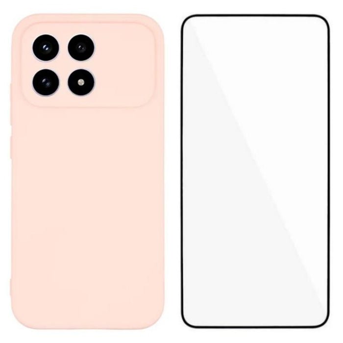 Funda para teléfono WANLONFENG de TPU suave con borde cuadrado y protector de pantalla., For Redmi A7 Pro 171mm / Poco C85x 5G, For Redmi Turbo 5 Max / Poco X8 Pro Max 5G, For Redmi Turbo 5 5G / Poco X8 Pro 5G, For Redmi Note 15 Pro+ 5G Global 163.3mm ...