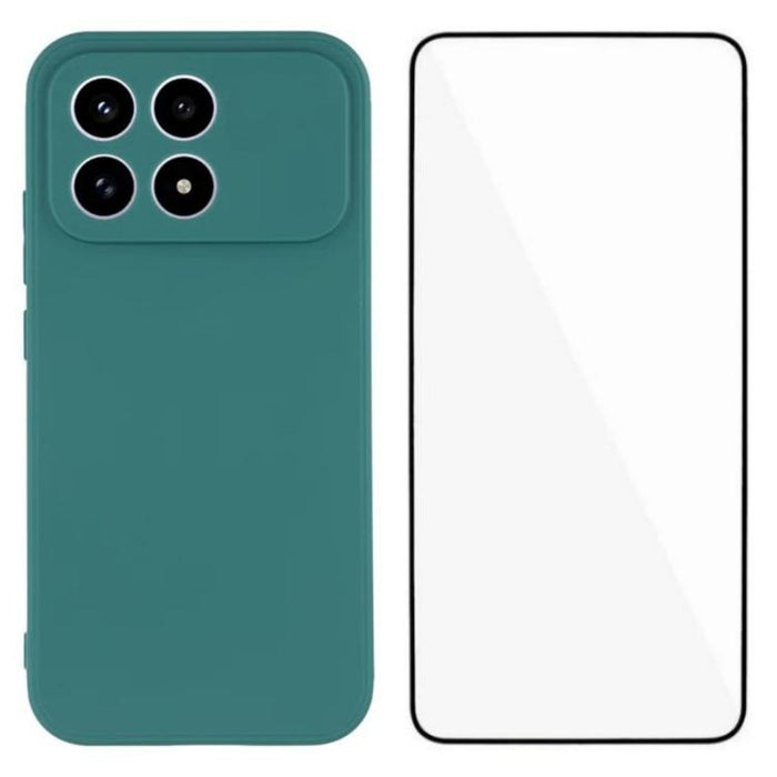 Funda para teléfono WANLONFENG de TPU suave con borde cuadrado y protector de pantalla., For Redmi A7 Pro 171mm / Poco C85x 5G, For Redmi Turbo 5 Max / Poco X8 Pro Max 5G, For Redmi Turbo 5 5G / Poco X8 Pro 5G, For Redmi Note 15 Pro+ 5G Global 163.3mm ...