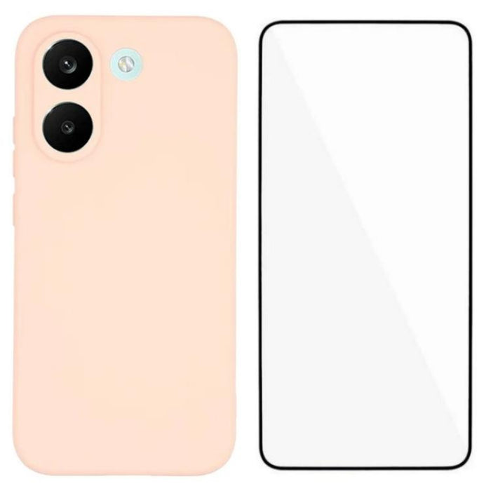 Funda para teléfono WANLONFENG de TPU suave con borde cuadrado y protector de pantalla., For Redmi A7 Pro 171mm / Poco C85x 5G, For Redmi Turbo 5 Max / Poco X8 Pro Max 5G, For Redmi Turbo 5 5G / Poco X8 Pro 5G, For Redmi Note 15 Pro+ 5G Global 163.3mm ...