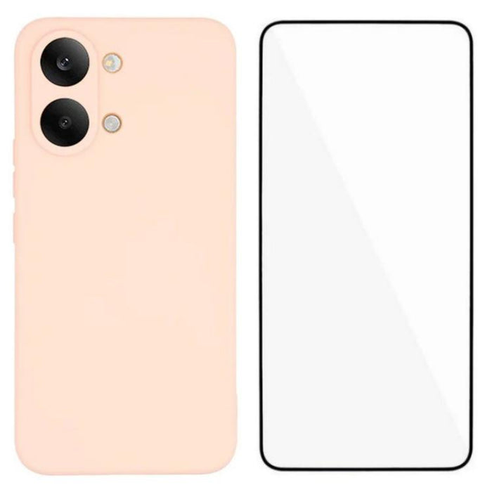 Funda para teléfono WANLONFENG de TPU suave con borde cuadrado y protector de pantalla., For Redmi A7 Pro 171mm / Poco C85x 5G, For Redmi Turbo 5 Max / Poco X8 Pro Max 5G, For Redmi Turbo 5 5G / Poco X8 Pro 5G, For Redmi Note 15 Pro+ 5G Global 163.3mm ...