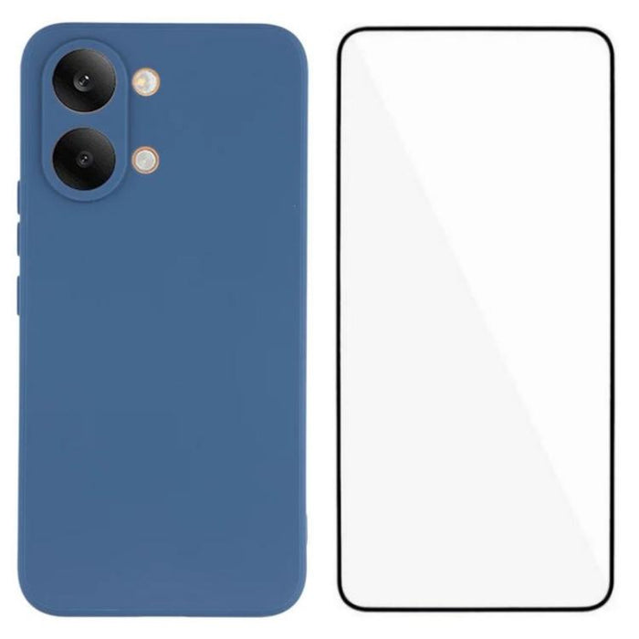 Funda para teléfono WANLONFENG de TPU suave con borde cuadrado y protector de pantalla., For Redmi A7 Pro 171mm / Poco C85x 5G, For Redmi Turbo 5 Max / Poco X8 Pro Max 5G, For Redmi Turbo 5 5G / Poco X8 Pro 5G, For Redmi Note 15 Pro+ 5G Global 163.3mm ...