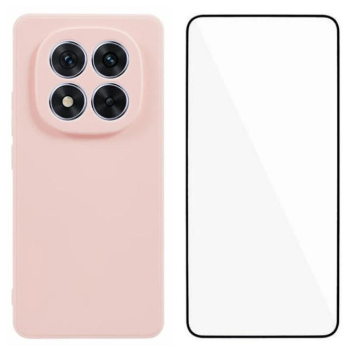 Funda para teléfono WANLONFENG de TPU suave con borde cuadrado y protector de pantalla., For Redmi A7 Pro 171mm / Poco C85x 5G, For Redmi Turbo 5 Max / Poco X8 Pro Max 5G, For Redmi Turbo 5 5G / Poco X8 Pro 5G, For Redmi Note 15 Pro+ 5G Global 163.3mm ...