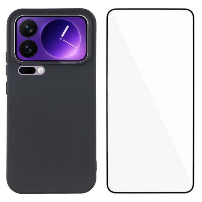 Funda para teléfono WANLONFENG de TPU suave con borde cuadrado y protector de pantalla., For Redmi A7 Pro 171mm / Poco C85x 5G, For Redmi Turbo 5 Max / Poco X8 Pro Max 5G, For Redmi Turbo 5 5G / Poco X8 Pro 5G, For Redmi Note 15 Pro+ 5G Global 163.3mm ...