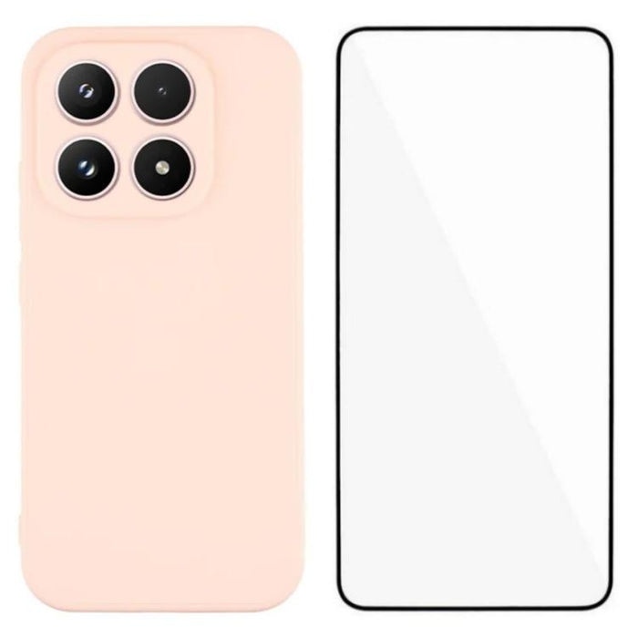 Funda para teléfono WANLONFENG de TPU suave con borde cuadrado y protector de pantalla., For Redmi A7 Pro 171mm / Poco C85x 5G, For Redmi Turbo 5 Max / Poco X8 Pro Max 5G, For Redmi Turbo 5 5G / Poco X8 Pro 5G, For Redmi Note 15 Pro+ 5G Global 163.3mm ...