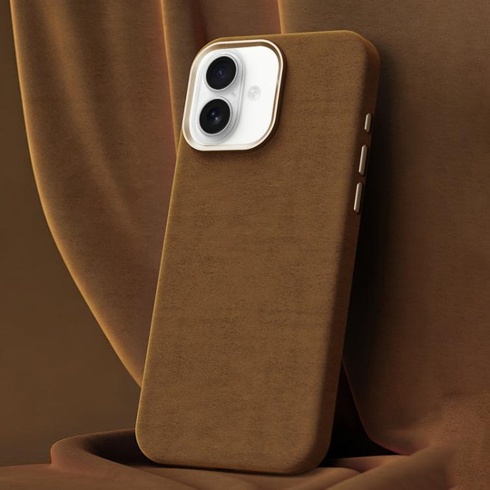Funda magnética de microfibra y cuero sintético para teléfono móvil de la serie Ottilan, con cobertura total., For iPhone 17 Pro Max, For iPhone 17 Pro, For iPhone 17, For iPhone 16 Pro Max, For iPhone 16 Pro, For iPhone 16 Plus, For iPhone 16         ...