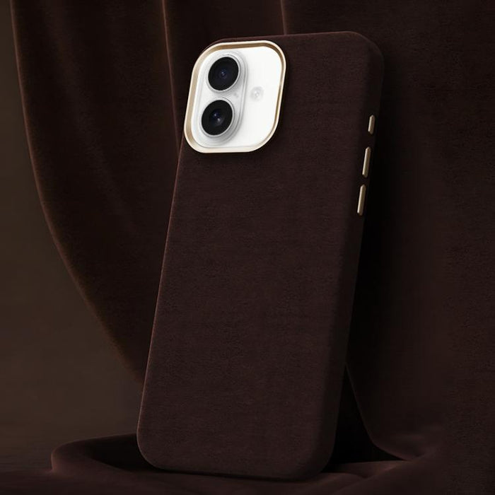 Funda magnética de microfibra y cuero sintético para teléfono móvil de la serie Ottilan, con cobertura total., For iPhone 17 Pro Max, For iPhone 17 Pro, For iPhone 17, For iPhone 16 Pro Max, For iPhone 16 Pro, For iPhone 16 Plus, For iPhone 16         ...