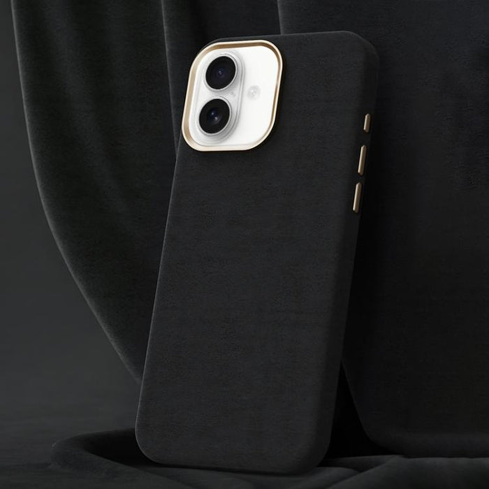 Funda magnética de microfibra y cuero sintético para teléfono móvil de la serie Ottilan, con cobertura total., For iPhone 17 Pro Max, For iPhone 17 Pro, For iPhone 17, For iPhone 16 Pro Max, For iPhone 16 Pro, For iPhone 16 Plus, For iPhone 16         ...