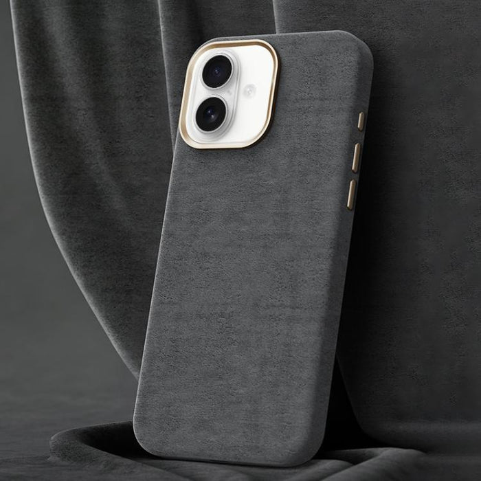 Funda magnética de microfibra y cuero sintético para teléfono móvil de la serie Ottilan, con cobertura total., For iPhone 17 Pro Max, For iPhone 17 Pro, For iPhone 17, For iPhone 16 Pro Max, For iPhone 16 Pro, For iPhone 16 Plus, For iPhone 16         ...