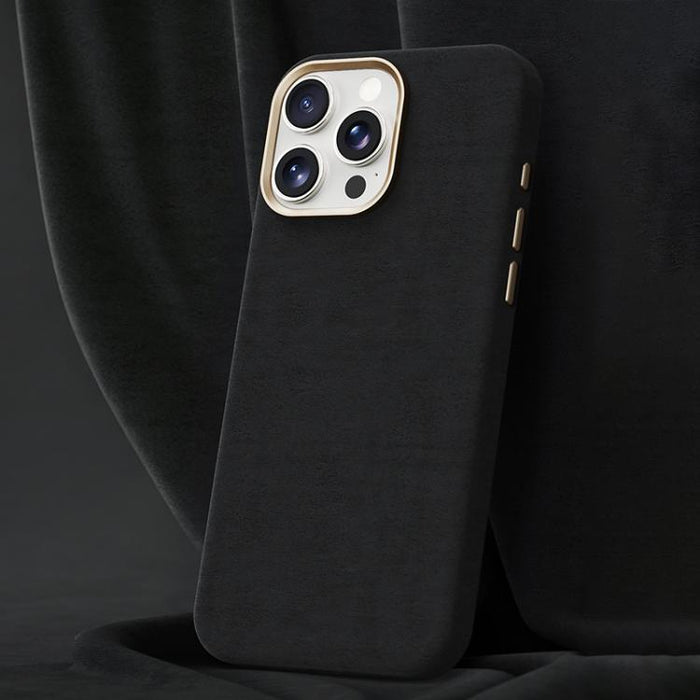 Funda magnética de microfibra y cuero sintético para teléfono móvil de la serie Ottilan, con cobertura total., For iPhone 14 Pro, For iPhone 14 Pro Max, For iPhone 13 Pro Max, For iPhone 13 Pro