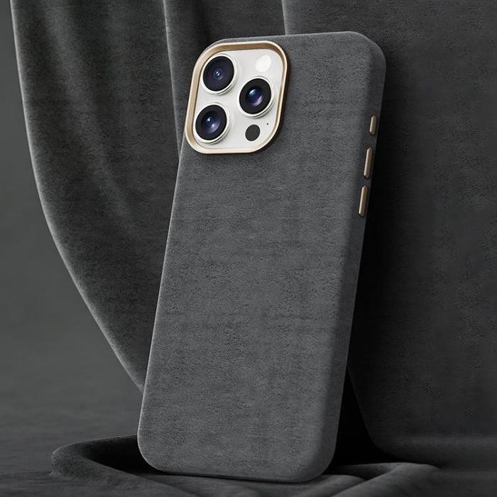 Funda magnética de microfibra y cuero sintético para teléfono móvil de la serie Ottilan, con cobertura total., For iPhone 14 Pro, For iPhone 14 Pro Max, For iPhone 13 Pro Max, For iPhone 13 Pro