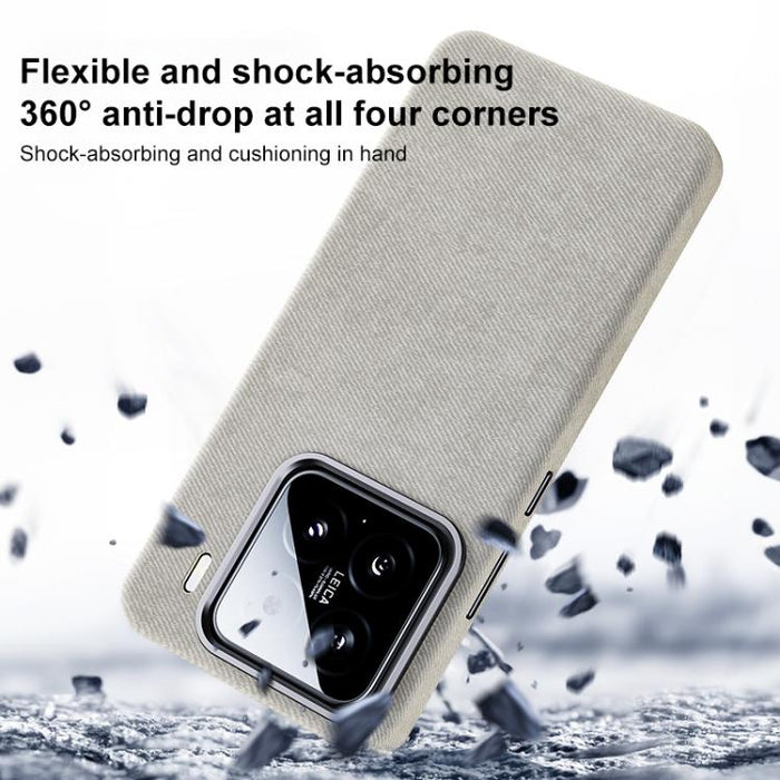Funda magnética de cobertura total para teléfono con textura de franela, For Xiaomi 15S Pro, For Xiaomi 15 Pro, For Xiaomi 15, For Xiaomi 14 Pro, For Xiaomi 14, For Xiaomi 13 Pro, For Xiaomi 13