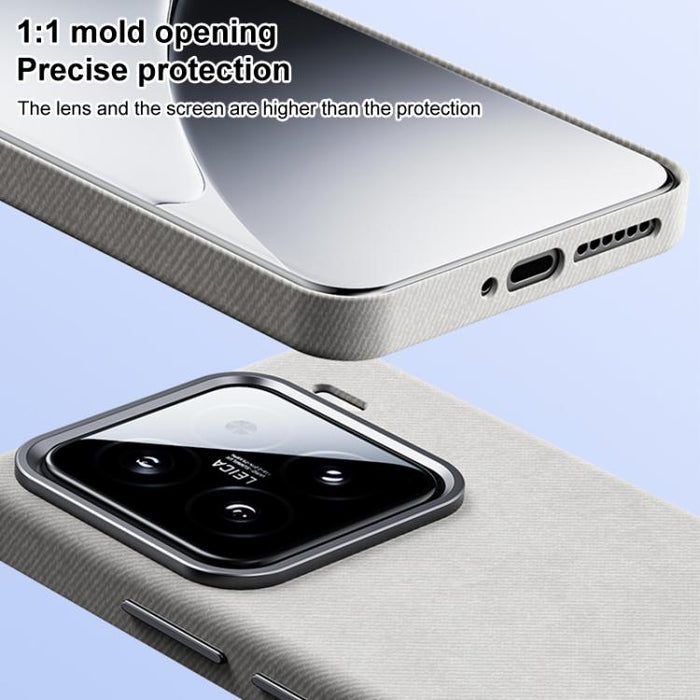 Funda magnética de cobertura total para teléfono con textura de franela, For Xiaomi 15S Pro, For Xiaomi 15 Pro, For Xiaomi 15, For Xiaomi 14 Pro, For Xiaomi 14, For Xiaomi 13 Pro, For Xiaomi 13
