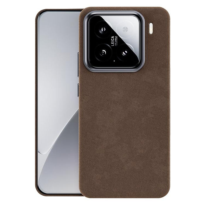 Funda magnética de cobertura total para teléfono con textura de franela, For Xiaomi 15S Pro, For Xiaomi 15 Pro, For Xiaomi 15, For Xiaomi 14 Pro, For Xiaomi 14, For Xiaomi 13 Pro, For Xiaomi 13