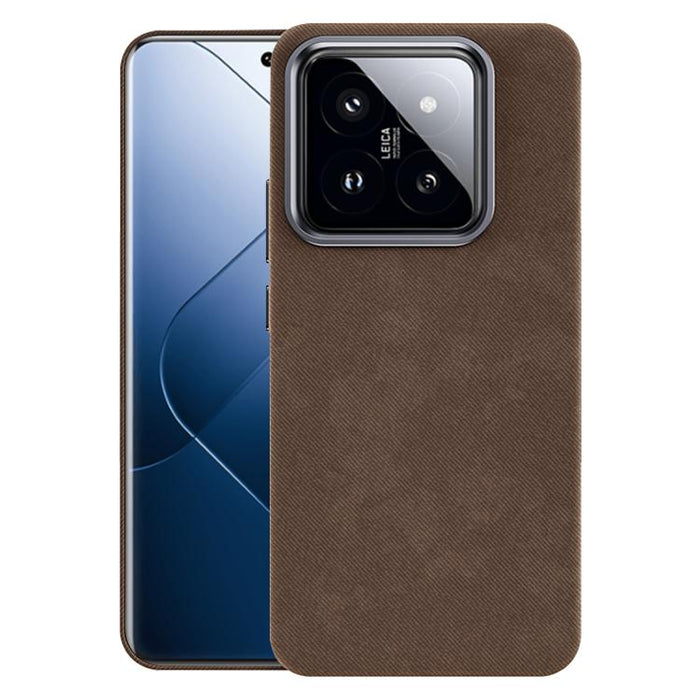 Funda magnética de cobertura total para teléfono con textura de franela, For Xiaomi 15S Pro, For Xiaomi 15 Pro, For Xiaomi 15, For Xiaomi 14 Pro, For Xiaomi 14, For Xiaomi 13 Pro, For Xiaomi 13