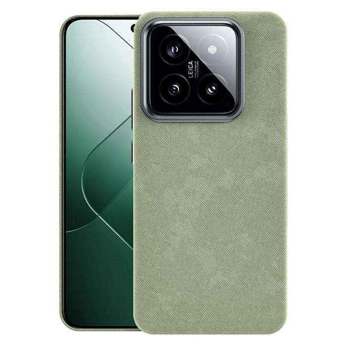 Funda magnética de cobertura total para teléfono con textura de franela, For Xiaomi 15S Pro, For Xiaomi 15 Pro, For Xiaomi 15, For Xiaomi 14 Pro, For Xiaomi 14, For Xiaomi 13 Pro, For Xiaomi 13