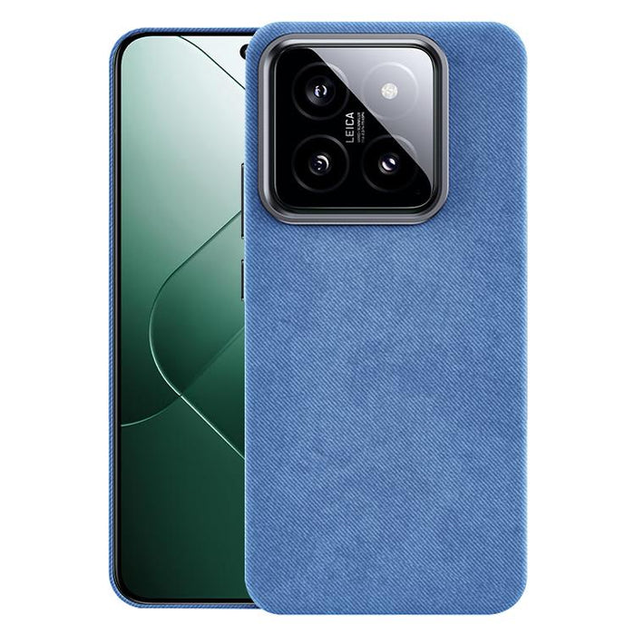 Funda magnética de cobertura total para teléfono con textura de franela, For Xiaomi 15S Pro, For Xiaomi 15 Pro, For Xiaomi 15, For Xiaomi 14 Pro, For Xiaomi 14, For Xiaomi 13 Pro, For Xiaomi 13