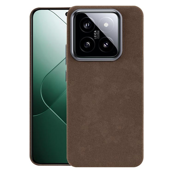 Funda magnética de cobertura total para teléfono con textura de franela, For Xiaomi 15S Pro, For Xiaomi 15 Pro, For Xiaomi 15, For Xiaomi 14 Pro, For Xiaomi 14, For Xiaomi 13 Pro, For Xiaomi 13