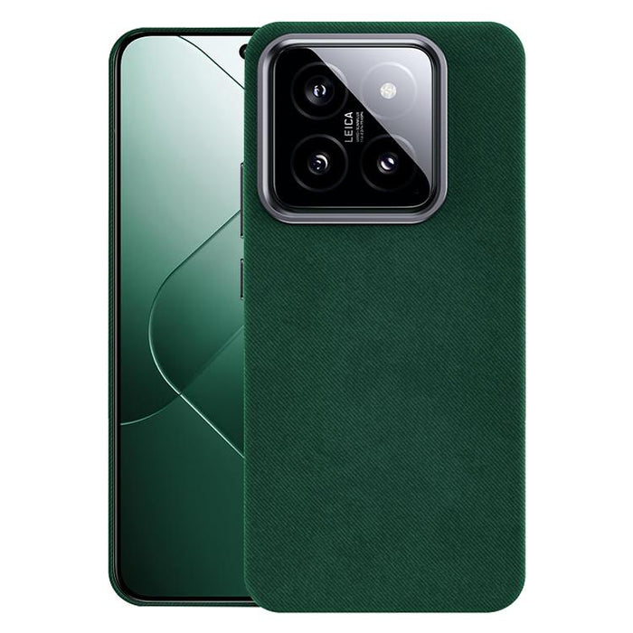 Funda magnética de cobertura total para teléfono con textura de franela, For Xiaomi 15S Pro, For Xiaomi 15 Pro, For Xiaomi 15, For Xiaomi 14 Pro, For Xiaomi 14, For Xiaomi 13 Pro, For Xiaomi 13
