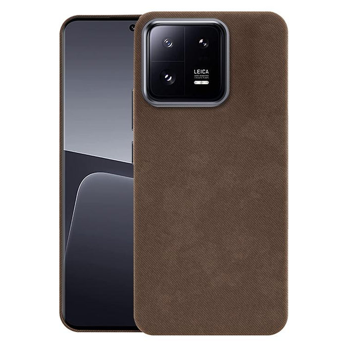 Funda magnética de cobertura total para teléfono con textura de franela, For Xiaomi 15S Pro, For Xiaomi 15 Pro, For Xiaomi 15, For Xiaomi 14 Pro, For Xiaomi 14, For Xiaomi 13 Pro, For Xiaomi 13