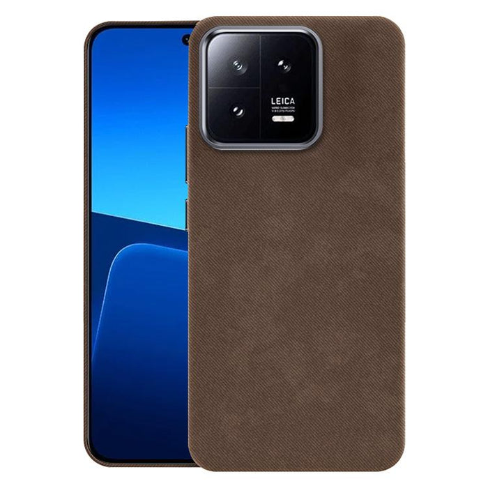Funda magnética de cobertura total para teléfono con textura de franela, For Xiaomi 15S Pro, For Xiaomi 15 Pro, For Xiaomi 15, For Xiaomi 14 Pro, For Xiaomi 14, For Xiaomi 13 Pro, For Xiaomi 13