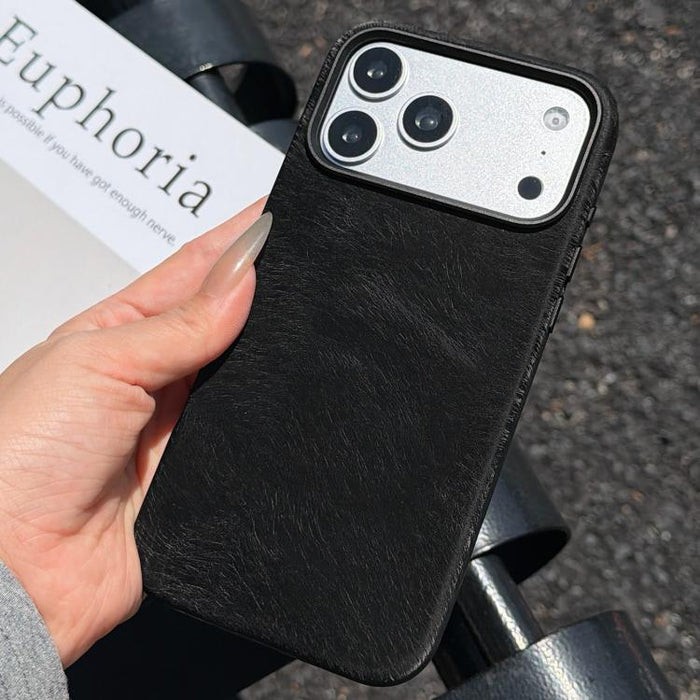 Funda magnética de TPU con diseño de crin de caballo y cobertura total para teléfono, For iPhone 17 Pro Max, For iPhone 17 Pro, For iPhone 17, For iPhone 16 Pro Max, For iPhone 16 Pro, For iPhone 16, For iPhone 15 Pro Max, For iPhone 15 Pro            ...