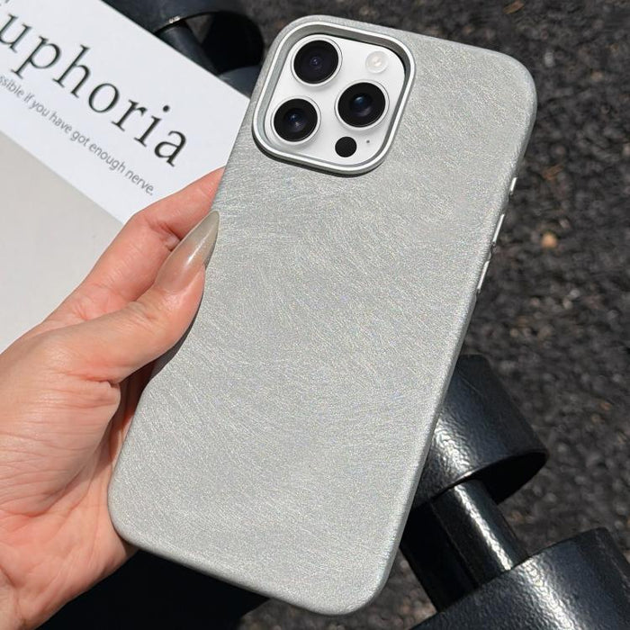 Funda magnética de TPU con diseño de crin de caballo y cobertura total para teléfono, For iPhone 17 Pro Max, For iPhone 17 Pro, For iPhone 17, For iPhone 16 Pro Max, For iPhone 16 Pro, For iPhone 16, For iPhone 15 Pro Max, For iPhone 15 Pro            ...