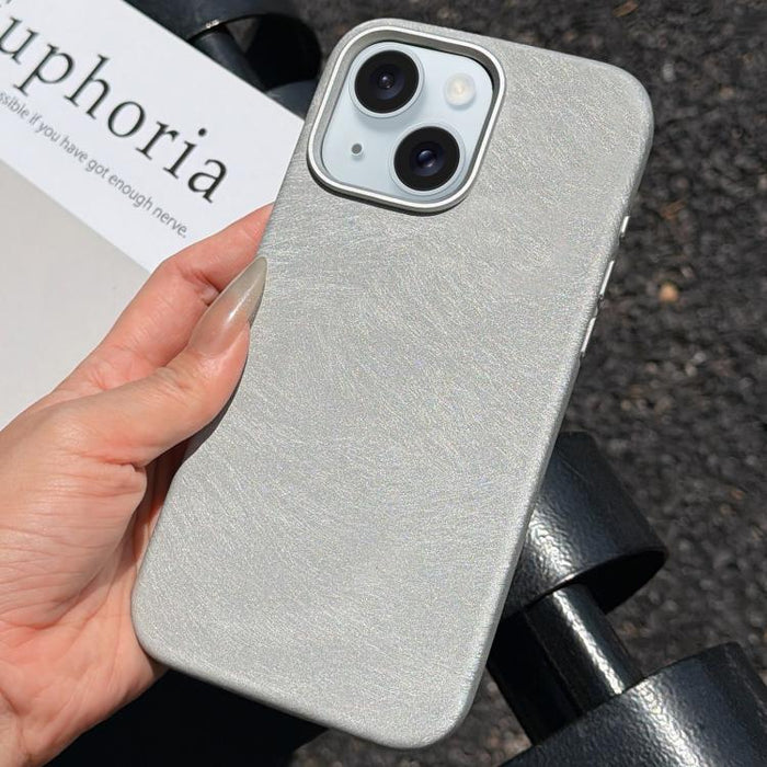 Funda magnética de TPU con diseño de crin de caballo y cobertura total para teléfono, For iPhone 17 Pro Max, For iPhone 17 Pro, For iPhone 17, For iPhone 16 Pro Max, For iPhone 16 Pro, For iPhone 16, For iPhone 15 Pro Max, For iPhone 15 Pro            ...
