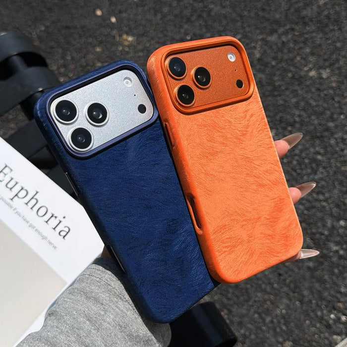 Funda magnética de TPU con diseño de crin de caballo y cobertura total para teléfono, For iPhone 17 Pro Max, For iPhone 17 Pro, For iPhone 17, For iPhone 16 Pro Max, For iPhone 16 Pro, For iPhone 16, For iPhone 15 Pro Max, For iPhone 15 Pro            ...